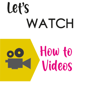 watch how to videos